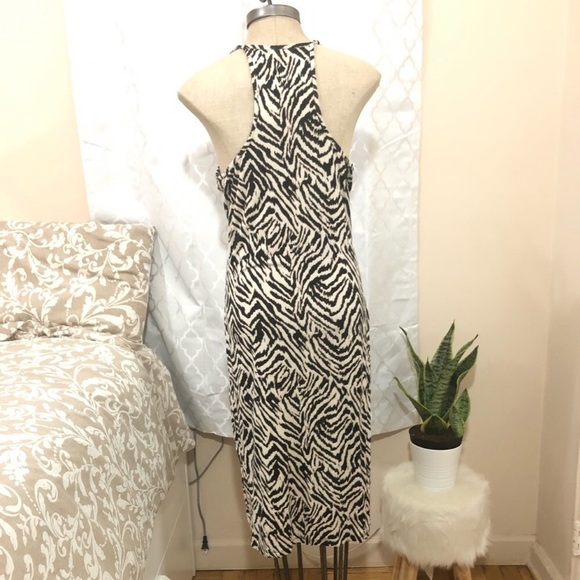 Animal print midi summer spring dress - Picture 6 of 7